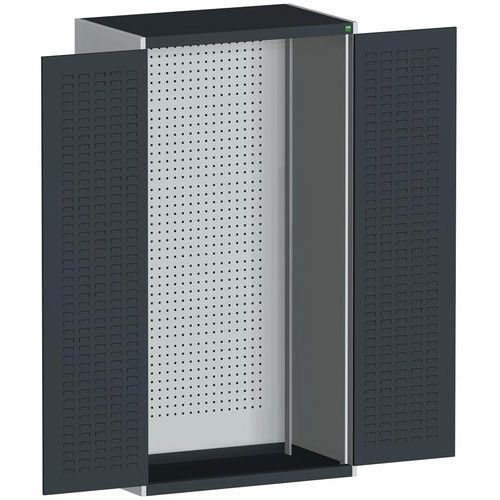 Dielenské skrine s perfo panelmi pre držiaky na náradie/boxy