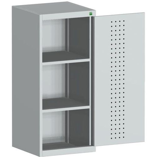 Dielenské skrine Bott Cubio, perfo dvere, výška 120 cm