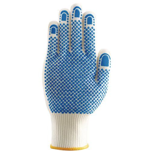 Textilné rukavice Ansell Tiger Paw® 76-301 s PVC terčíkmi