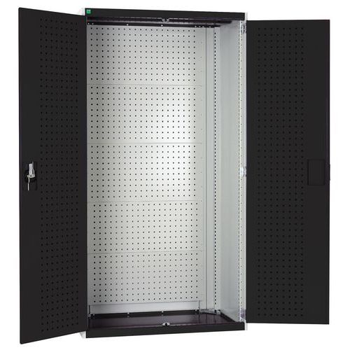 Dielenské skrine s perfo panelmi pre držiaky na náradie/náradie