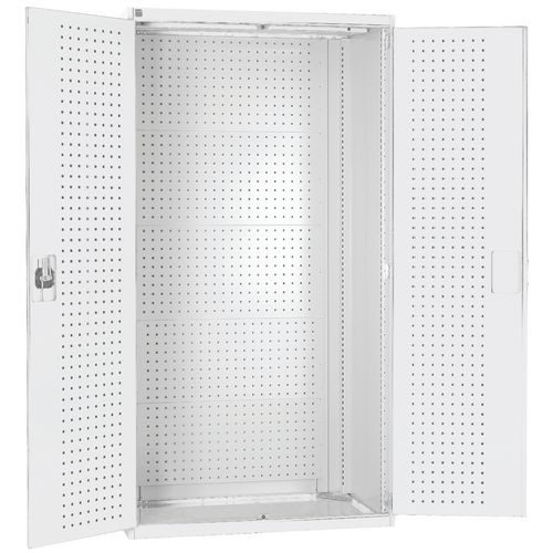 Dielenské skrine s perfo panelmi pre držiaky na náradie/náradie
