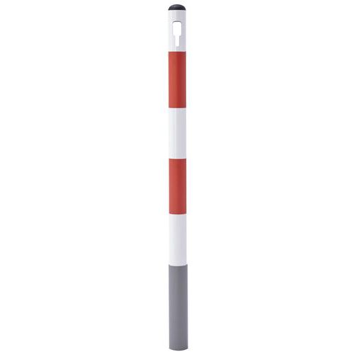 Kovový stĺpik Marta na zasunutie do objímky, 1000 - 1500 mm