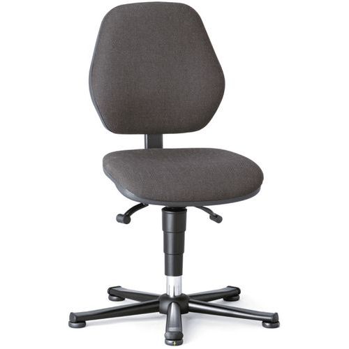 Pracovné laboratórne stoličky Bimos Basic 9130, 9132 a 9135 s klzákmi, bez podnožky