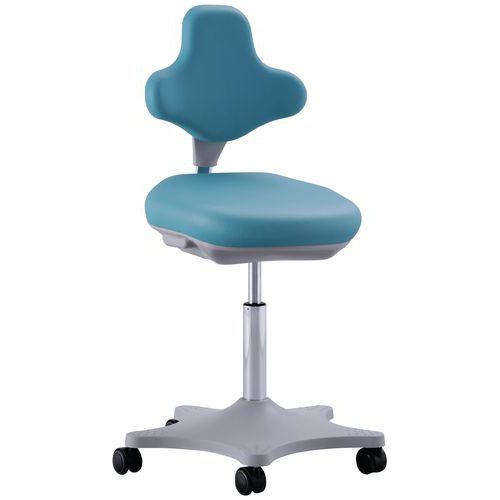 Pracovné stoličky Bimos Labster 9103 s kolieskami, bez podnožky