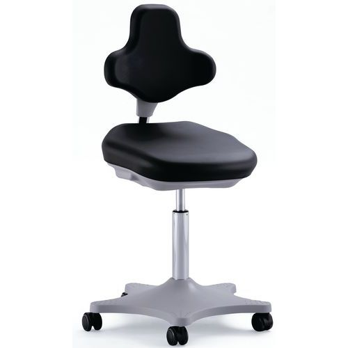 Pracovné stoličky Bimos Labster 9103 s kolieskami, bez podnožky