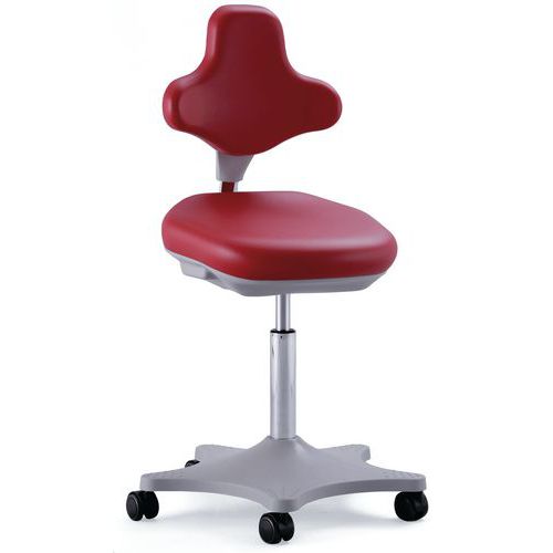 Pracovné stoličky Bimos Labster 9103 s kolieskami, bez podnožky