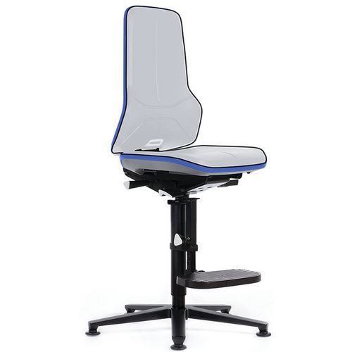 Rámy dielenských stoličiek Neon Bimos 9571, s podnožkou, klzáky