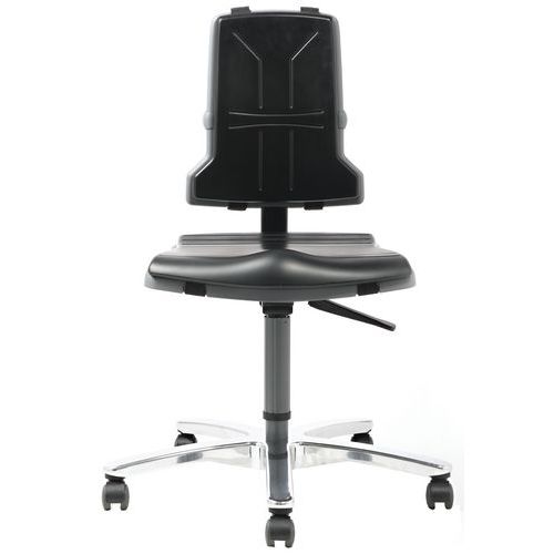 Dielenské stoličky Bimos Sintec 9816, čierna