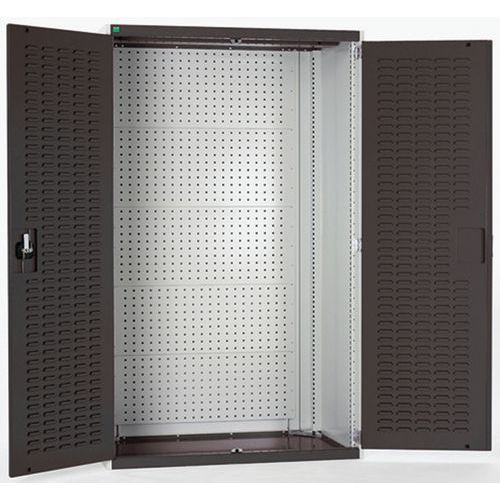 Dielenské skrine s perfo panelmi pre držiaky na náradie/boxy