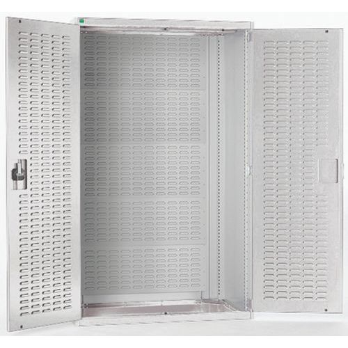 Dielenské skrine s perfo panelmi pre držiaky na boxy/boxy