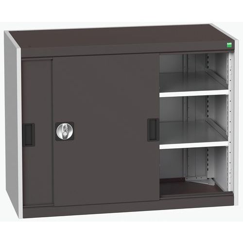 Dielenské skrine s posuvnými dverami Bott Cubio, výška 80 cm