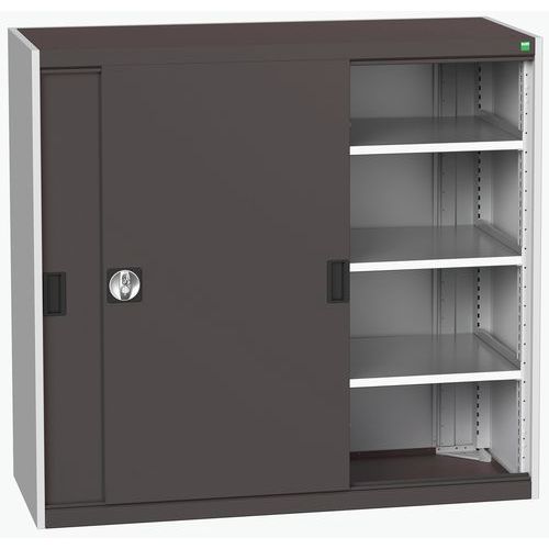 Dielenské skrine s posuvnými dverami Bott Cubio, výška 120 cm