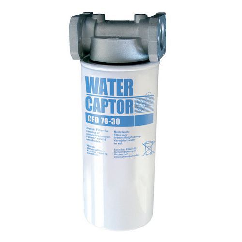 Filtračné vložky a hlava Water Captor na naftu