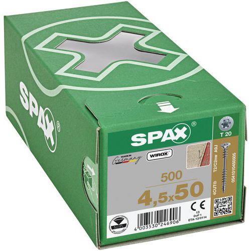 Montážne skrutky so zapustenou hlavou Spax TX ø 4,5 mm