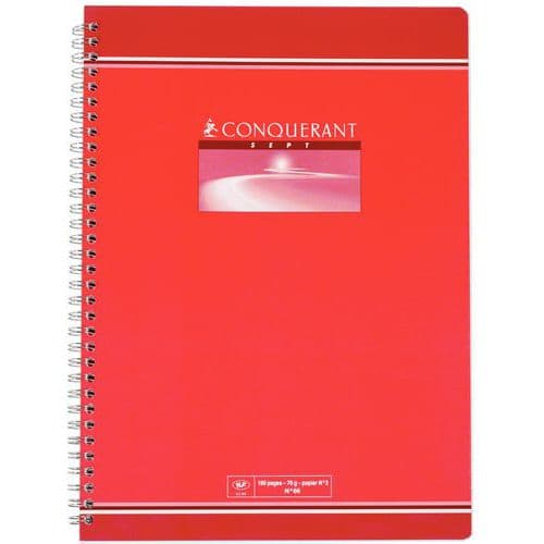 Zápisník Conquérant 7 – Veľké štvorce, formát A4 až A5