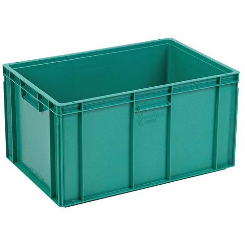 Plastové Euro prepravky Manutan Expert, zelená, 4 - 60 l