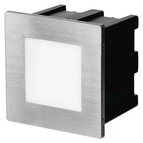 LED orientačné vstavané svietidlo AMAL 80x80, 1,5W, IP65
