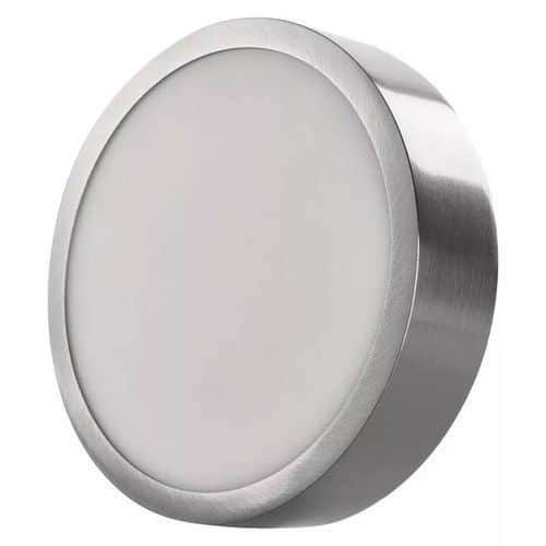 LED prisadené svietidlo NEXXO, kruhové, strieborné, so zmenou CCT