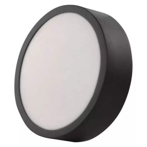 LED prisadené svietidlo NEXXO, kruhové, čierne, so zmenou CCT