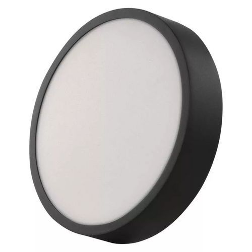 LED prisadené svietidlo NEXXO, kruhové, čierne, so zmenou CCT