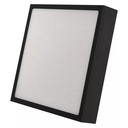 LED prisadené svietidlo NEXXO, štvorcové, čierne, so zmenou CCT