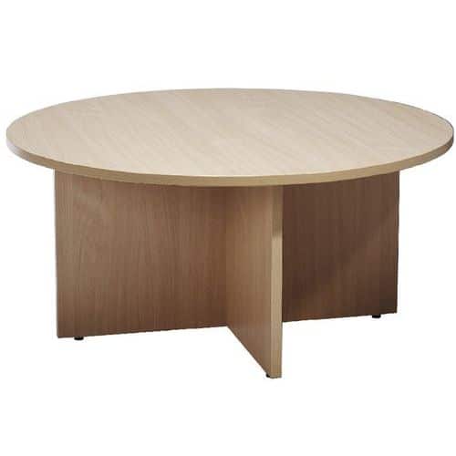 Kruhové konferenčné stoly Manutan Expert, 100 cm