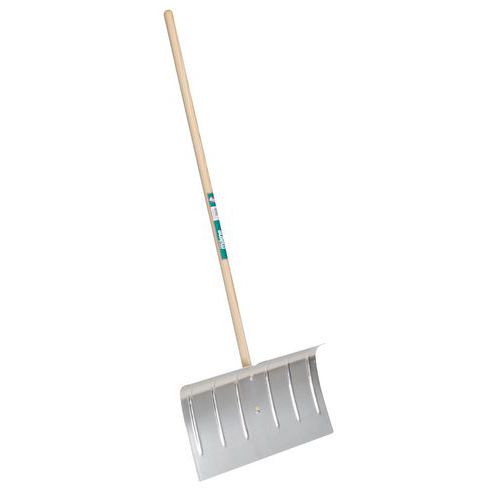 Hliníkové hrablo s drevenou násadou, šírka 50 cm