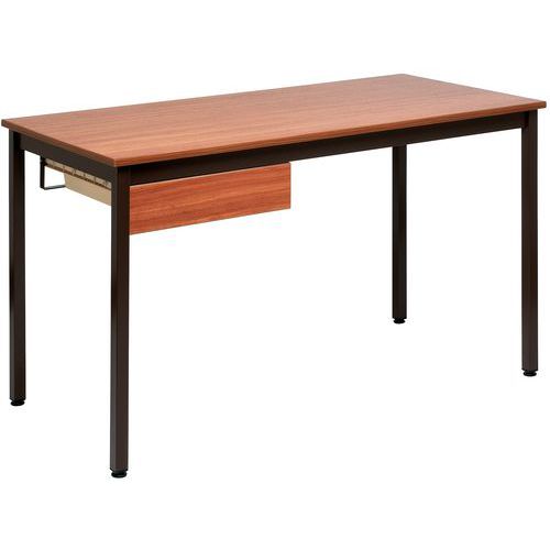 Rokovací stôl Steven, 130 x 65 x 74 cm, rovné vyhotovenie