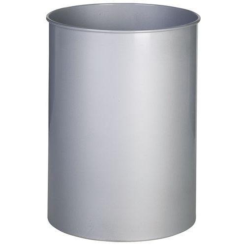 Okrúhly kovový odpadkový kôš – 15 l