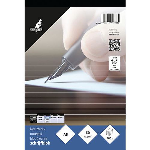 Poznámkové bloky Fastprint - riadkové