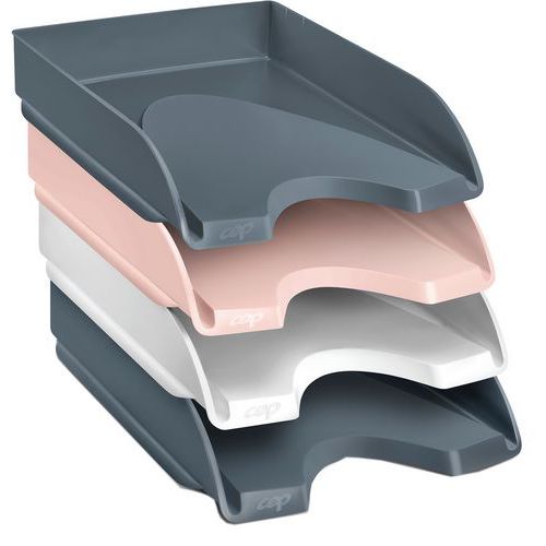 Sada 4 priehradiek na dokumenty Minéral, rôzne farby - CEP