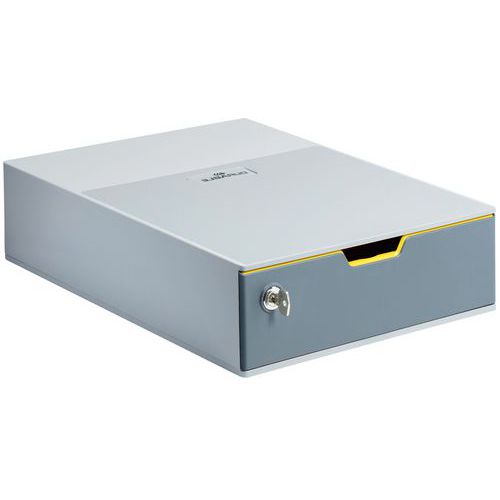 Zásuvkový modul Durable so zámkom na kľúč, 1 zásuvka