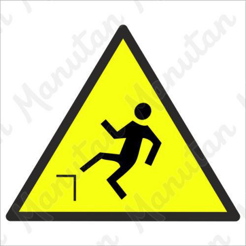 Výstražné tabuľky – Pozor nebezpečenstvo pádu
