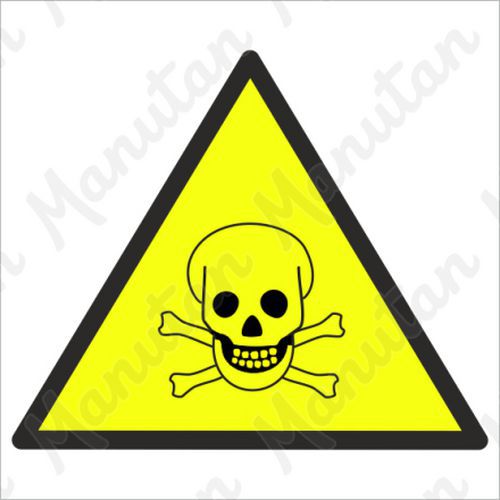 Výstražné tabuľky – Pozor jedovaté látky