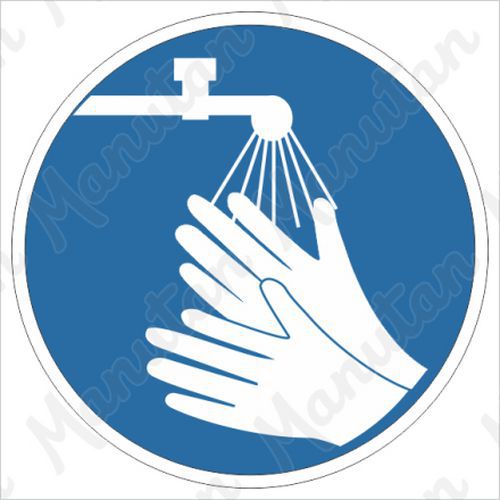 Príkazová tabuľka – Pred začiatkom práce si umy ruky