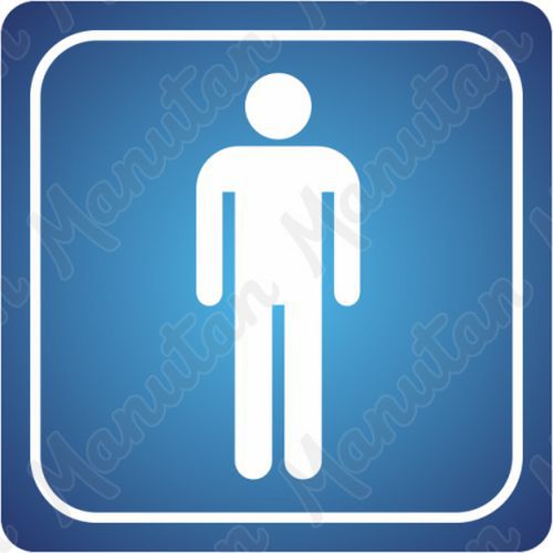 Informačná tabuľka – Toaleta muži