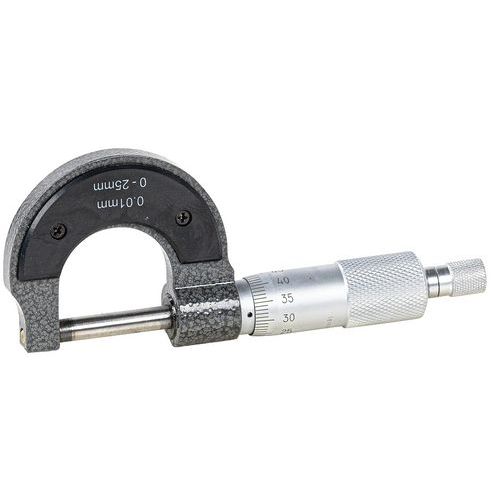 Mechanický mikrometer Manutan Expert, 0 - 25 mm