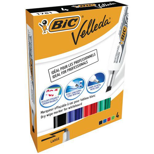 Popisovače na biele tabule BIC Velleda 1781