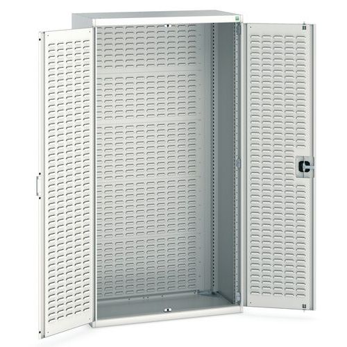 Dielenské skrine s perfo panelmi pre držiaky na boxy/boxy