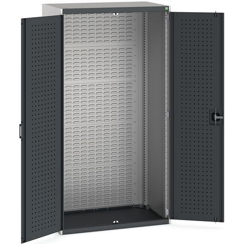 Dielenské skrine s perfo panelmi pre držiaky na boxy/náradie