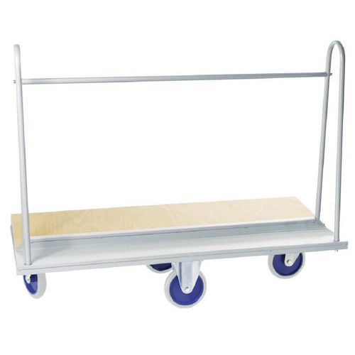 Vozík na rozmerné tabule Manutan Expert, do 500 kg