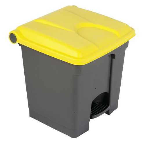 Odpadkové nášľapné koše Manutan Expert, 30 l