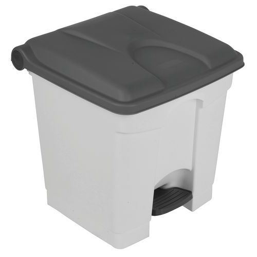 Odpadkové nášľapné koše Manutan Expert, 30 l