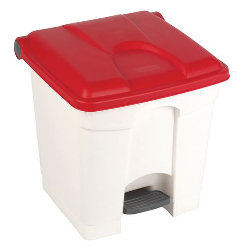 Odpadkové nášľapné koše Manutan Expert, 30 l