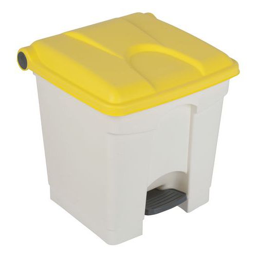 Odpadkové nášľapné koše Manutan Expert, 30 l