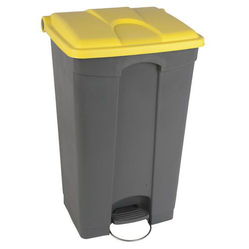 Odpadkové nášľapné koše Manutan Expert, 90 l