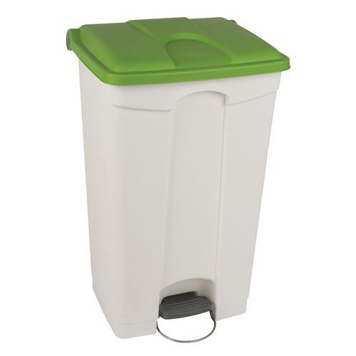 Odpadkové nášľapné koše Manutan Expert, 90 l