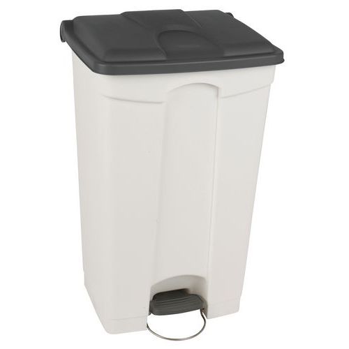 Odpadkové nášľapné koše Manutan Expert, 90 l