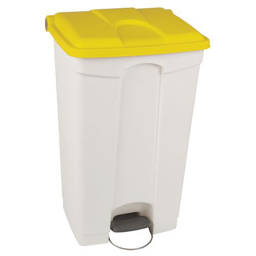 Odpadkové nášľapné koše Manutan Expert, 90 l
