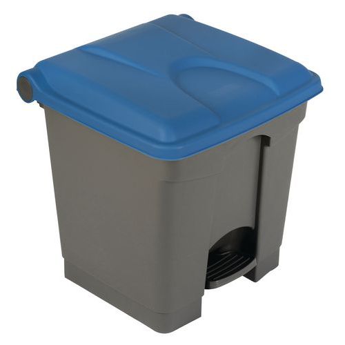 Odpadkové nášľapné koše Manutan Expert, 30 l